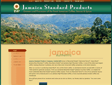 Tablet Screenshot of jamaicastandardproducts.com